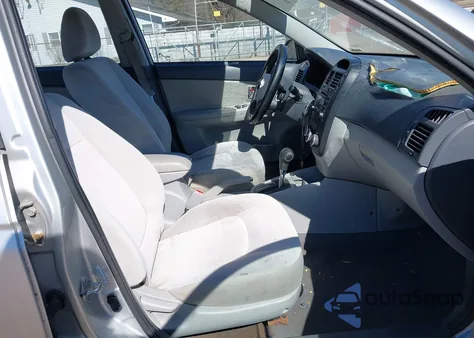 2009 Kia Spectra Ex from USA, damaged, VIN KNAFE221695655340